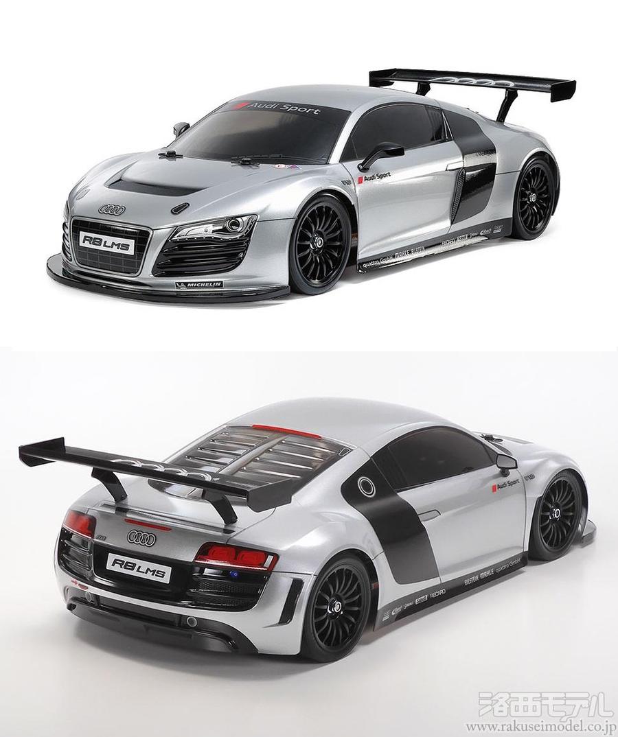 タミヤ 58749 1/10 アウディ R8 LMS 2008 (TT-02)：ラジコン専門店 洛