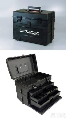 京商 80461 ピットボックス(ブラック)：ラジコン専門店 洛西モデル