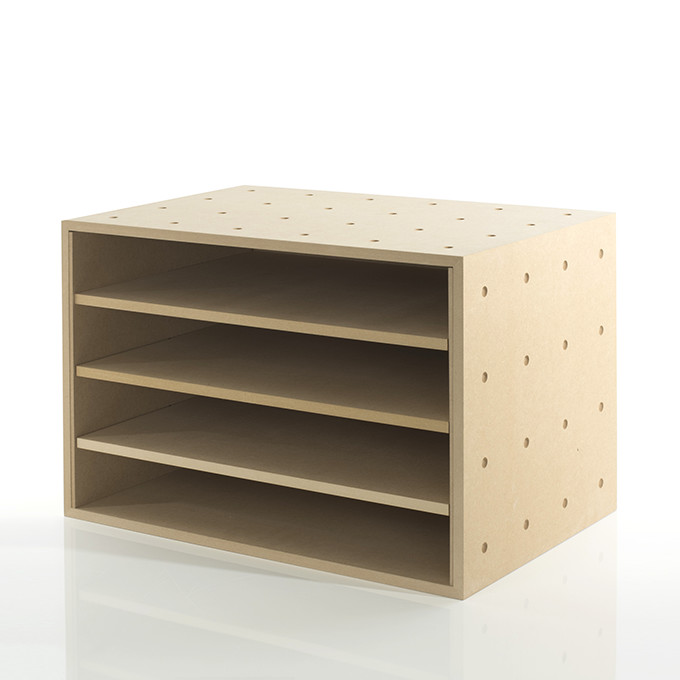 楽天市場】書類 収納 A3 ファイル 収納ボックス 書類ケース 平置き4段