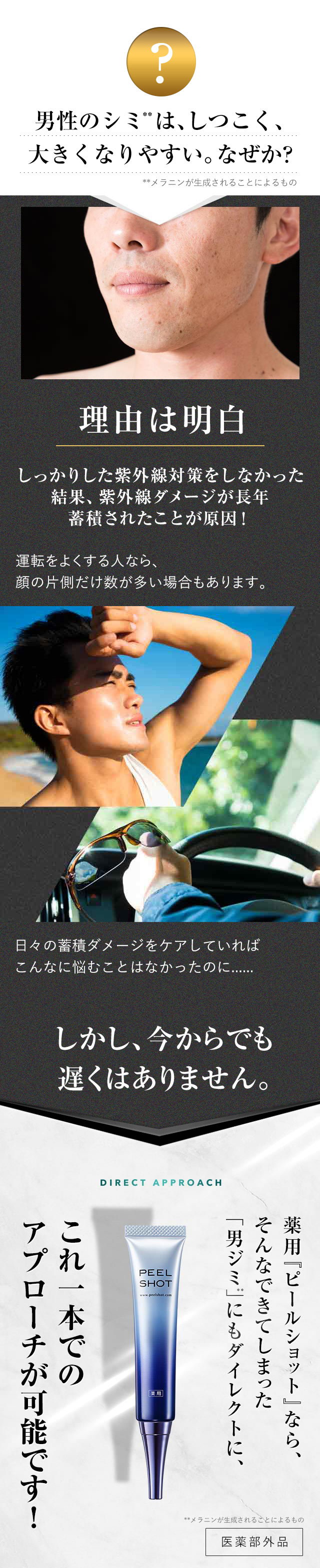 楽天市場】【10%OFFクーポン配布中】メンズ シミ 対策 北の快適工房