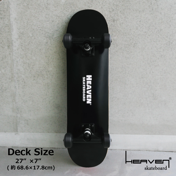 HEAVEN ジュニア用スケートコンプリート ナチュラル - HEAVEN SKATE BOARD