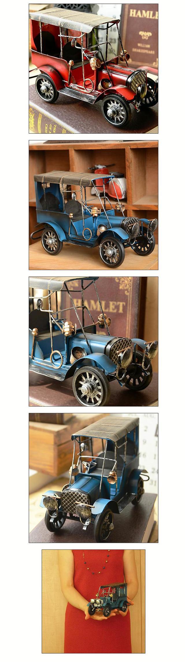 楽天市場】ブリキカー クラシックカー アンティーク レトロ 模型