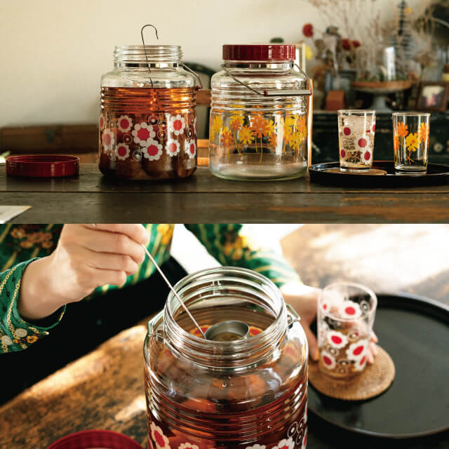 楽天市場】アデリアレトロ 保存容器 貯蔵びん 3L アデリア 石塚硝子