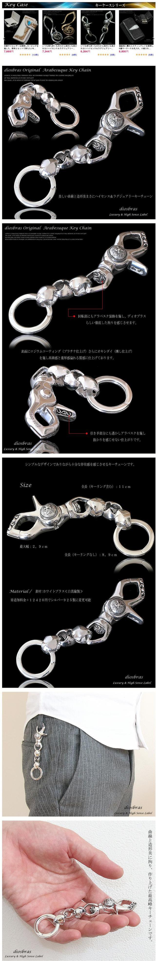 楽天市場】シルバーキーチェーン シルバーアクセサリー メンズ