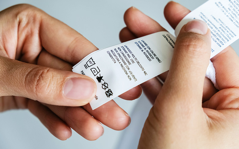 洗濯タグの表示を詳しく説明｜寝装のクボタ