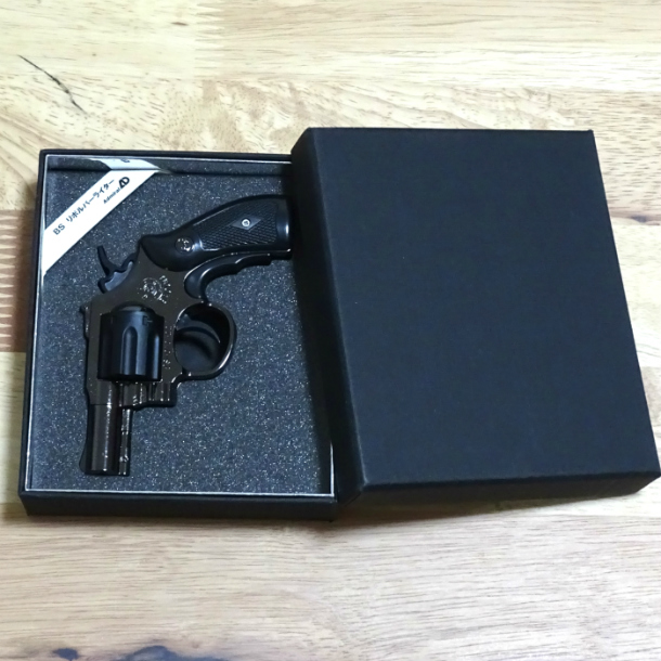 楽天市場】電子式ガスライター BSリボルバー ライター ガンメタ