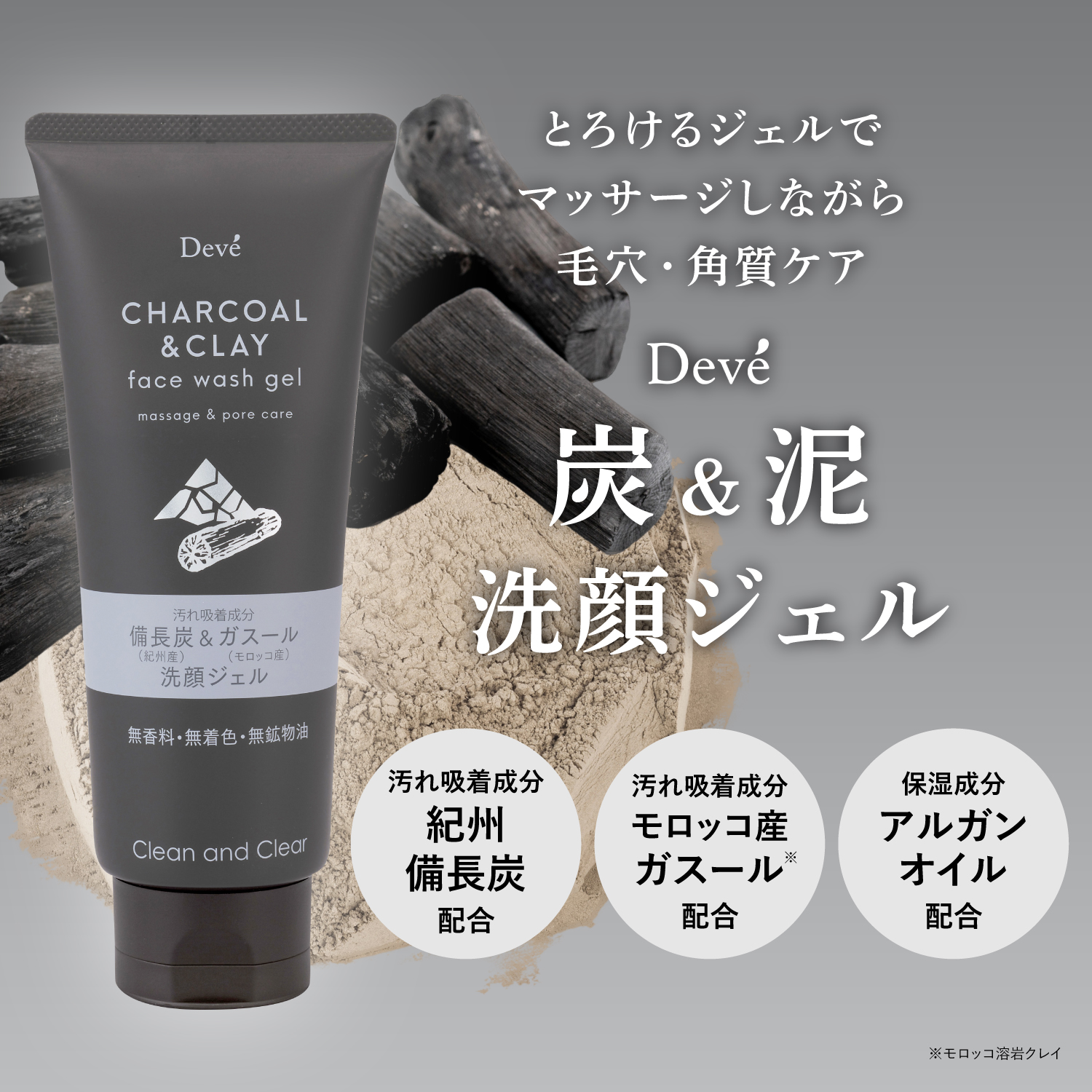 楽天市場】【10％OFF☆SALE】【公式】 ディブ 炭＆泥 洗顔ジェル 200g