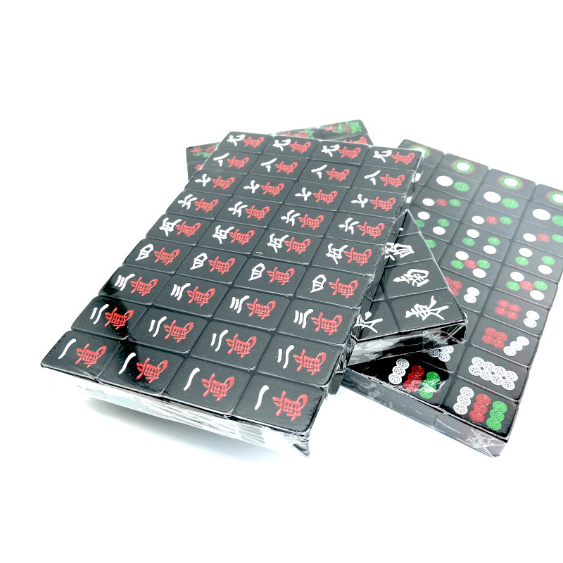 楽天市場】麻雀牌 26 27ミリ 手打ち麻雀卓用 赤牌 折りたたみ麻雀卓 手