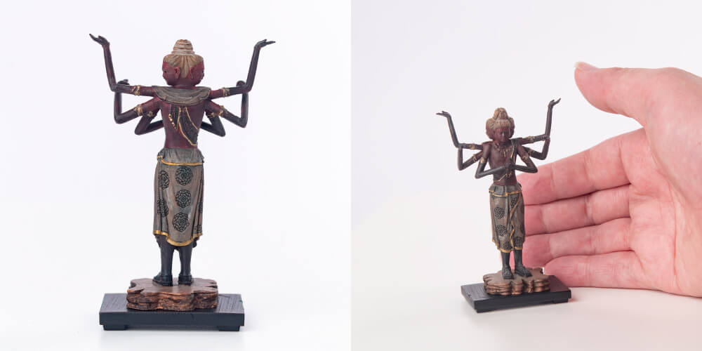 楽天市場】【安心のメーカー直営、直送】 極小仏『阿修羅』現存彩色