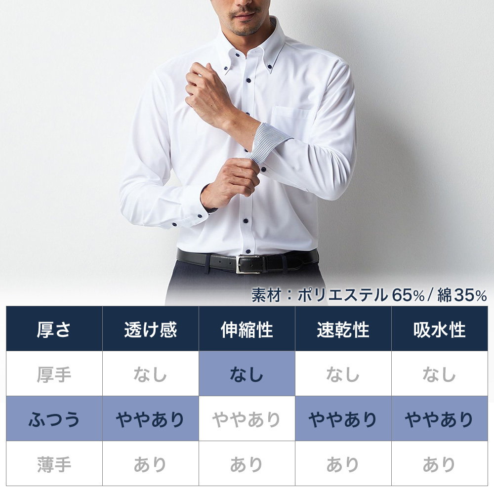 楽天市場】＼10％OFF／ワイシャツ メンズ【ORIHICA公式】形態安定