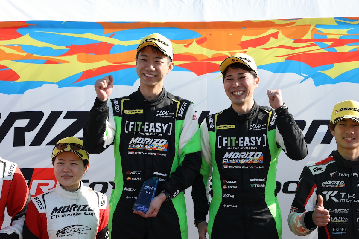 MORIZO Challenge Cupが開幕、注目の初ラリーを制したのは山田啓介