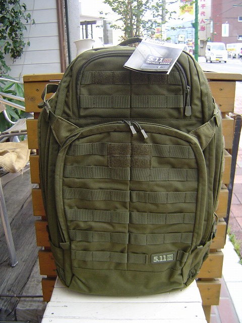 RUSH72 バックパック（5．11） ミリタリーグッズ、自衛隊グッズ