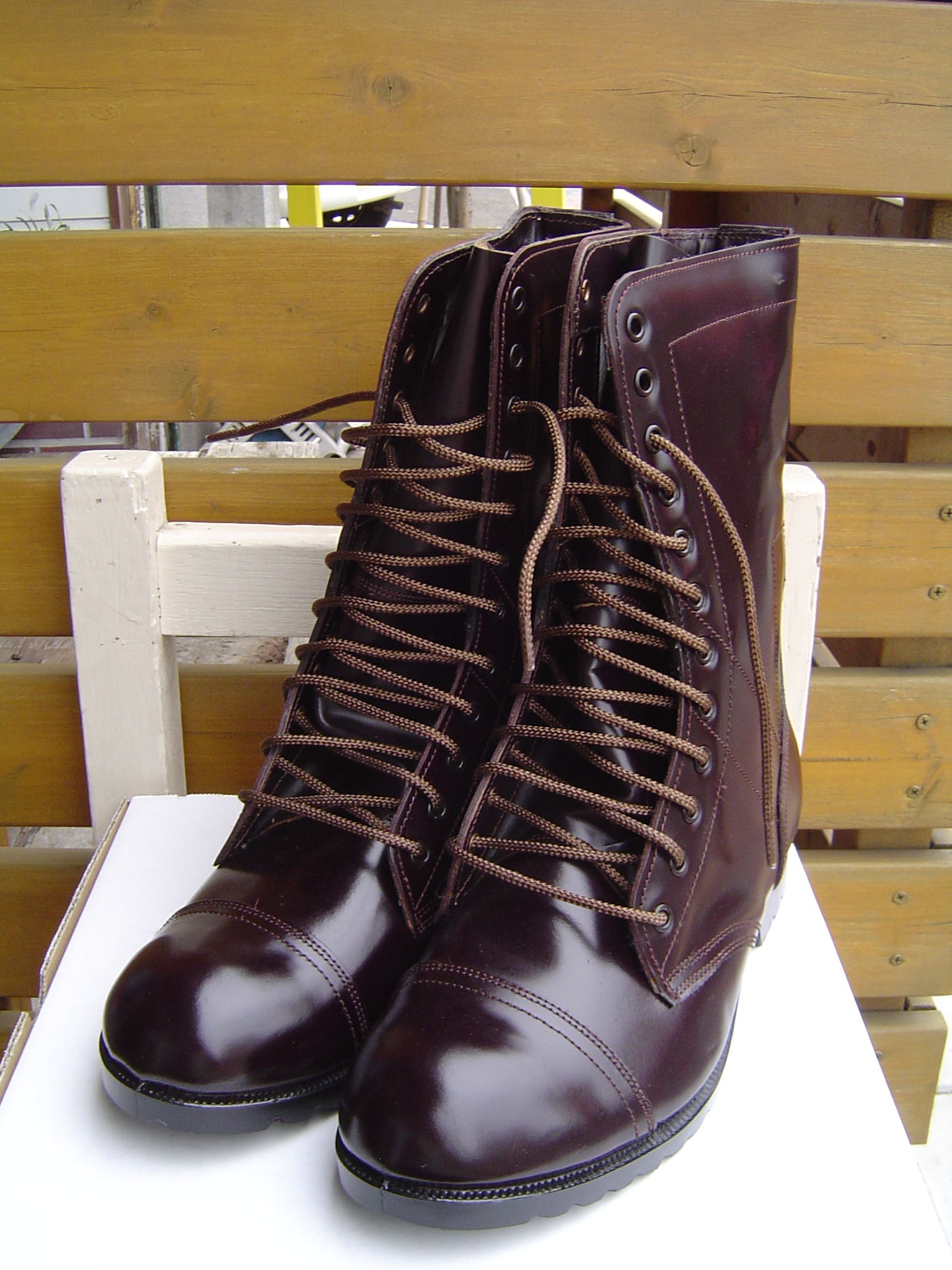 空挺用半長靴（茶） ミリタリーグッズ、自衛隊グッズ、迷彩服の通販