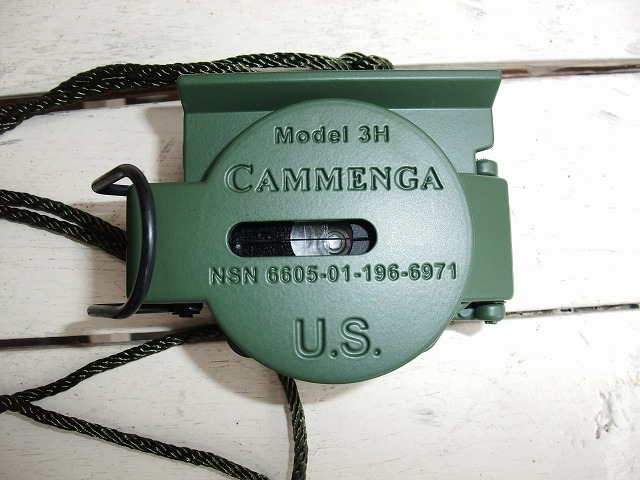 トリチウム自己発光型コンパス(CAMMENGA) ミリタリーグッズ、自衛隊