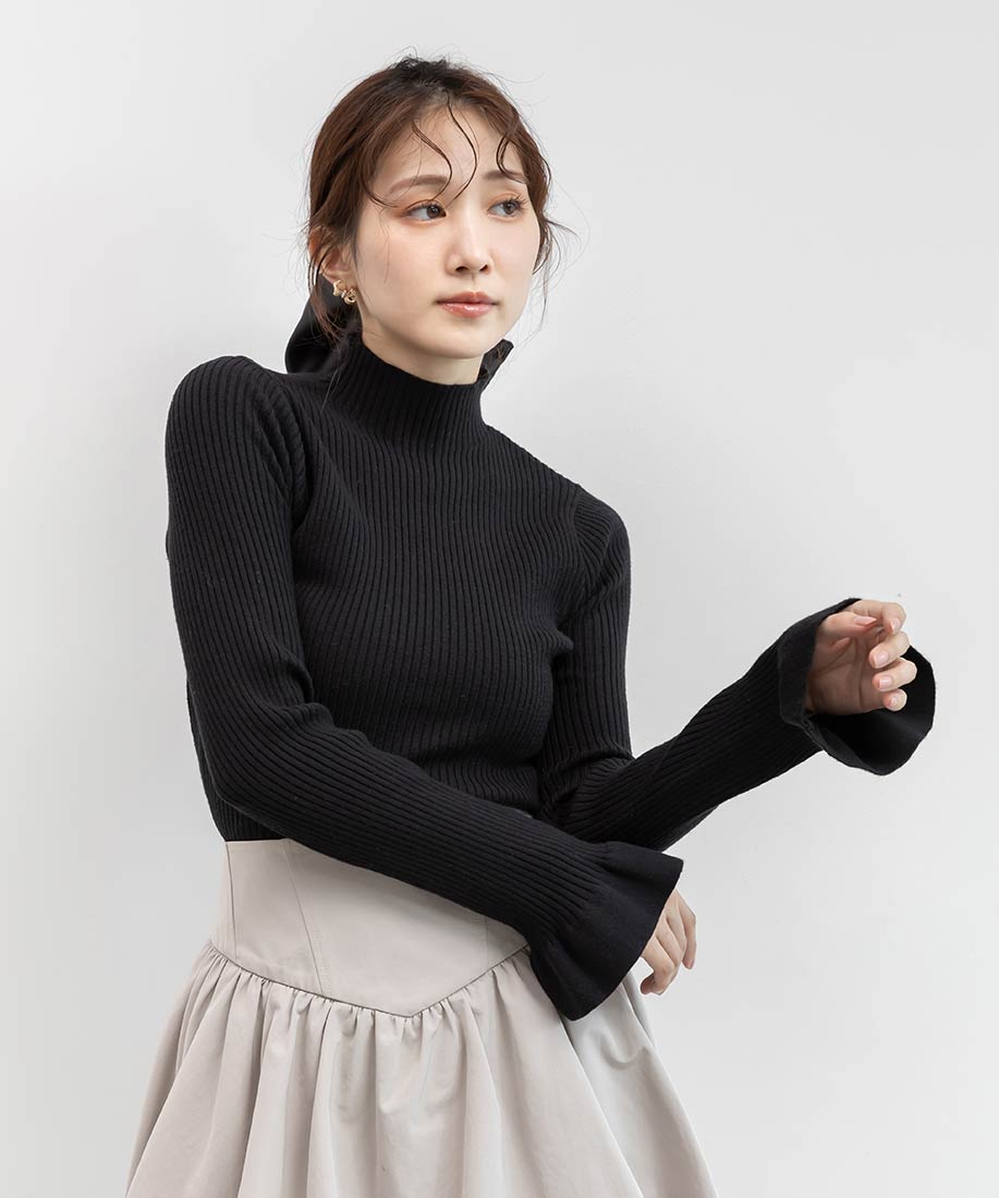 SALE】フリルリブニットプルオーバーRANDA公式サイト