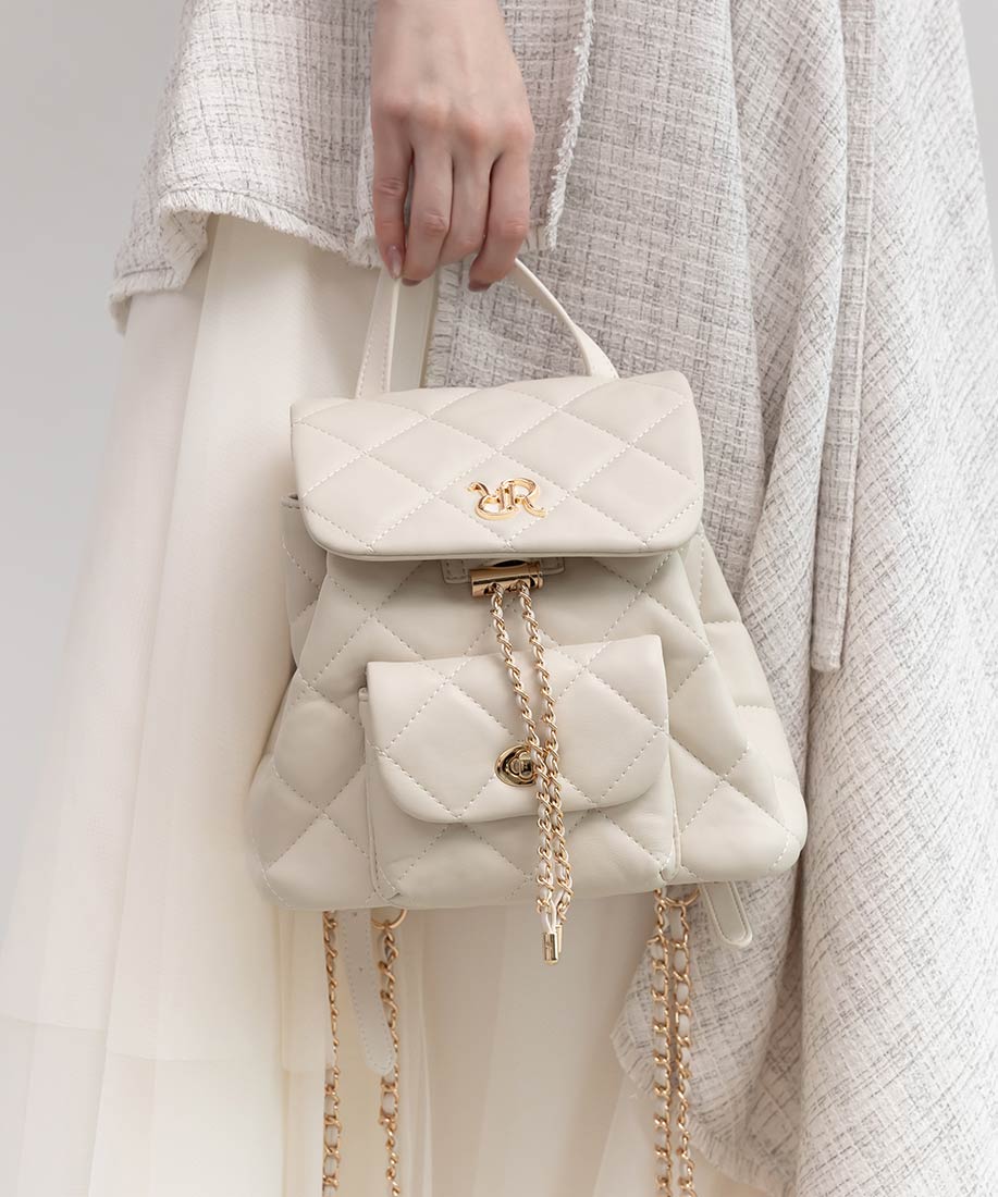 新色/キルティングデザインリュックバッグRANDA公式サイト