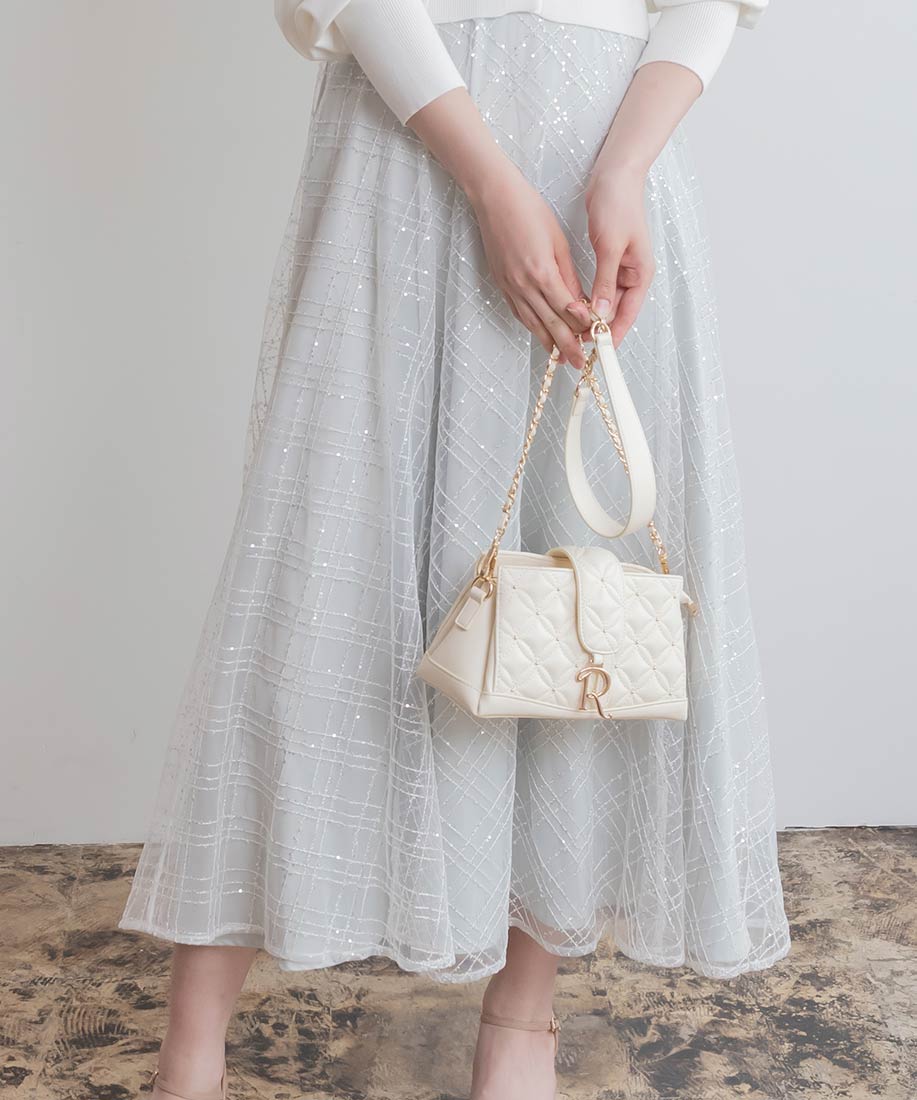 2WAYゴールドチャームキルティングバッグRANDA公式サイト