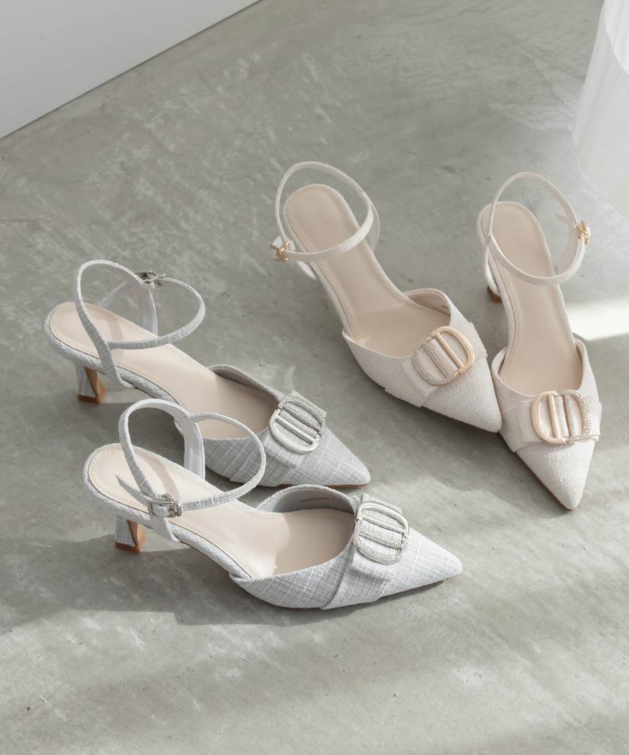 ビジューパーツストラップパンプスRANDA公式サイト