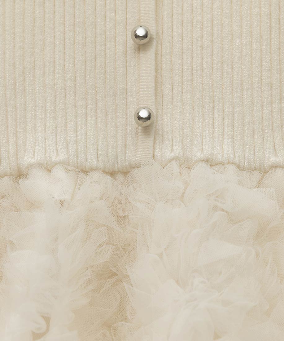 デザインチュールペプラムリブニットRANDA公式サイト