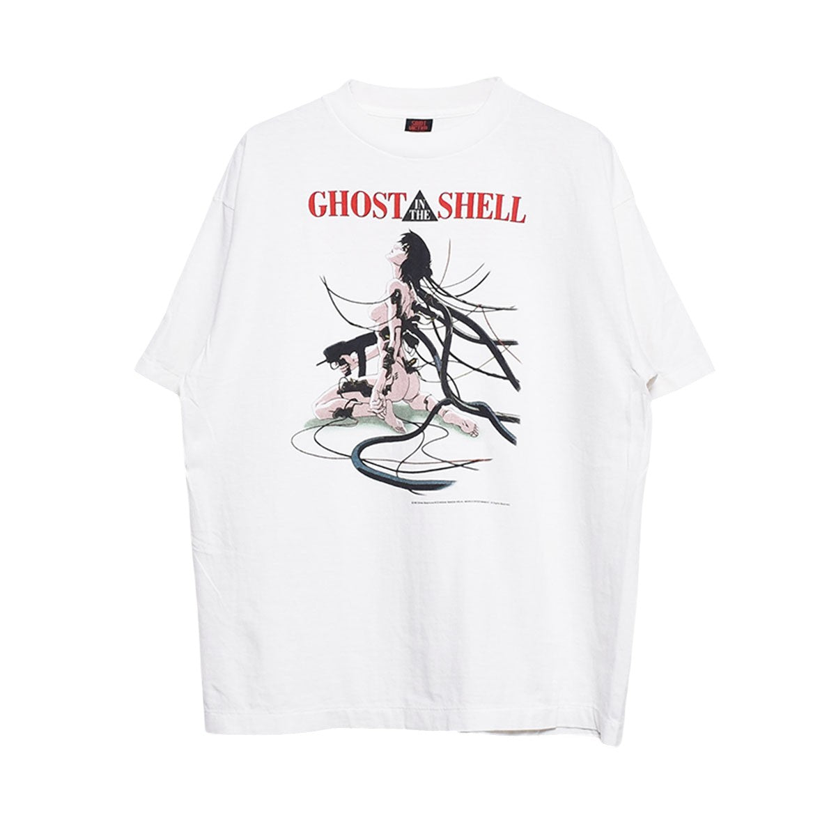 SAINT Mxxxxxx]GS_SS TEE/GITS/WHITE(SM-YS1-0000-C32) – R&Co.