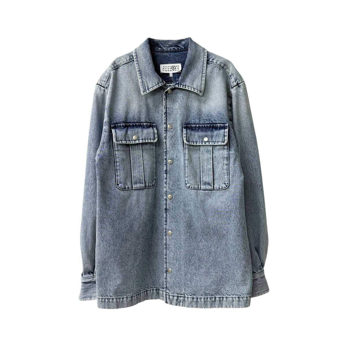 MM6 Maison Margiela]Long-sleeve Shirt/BLUE(SH2DT0038-M30018) – R&Co.