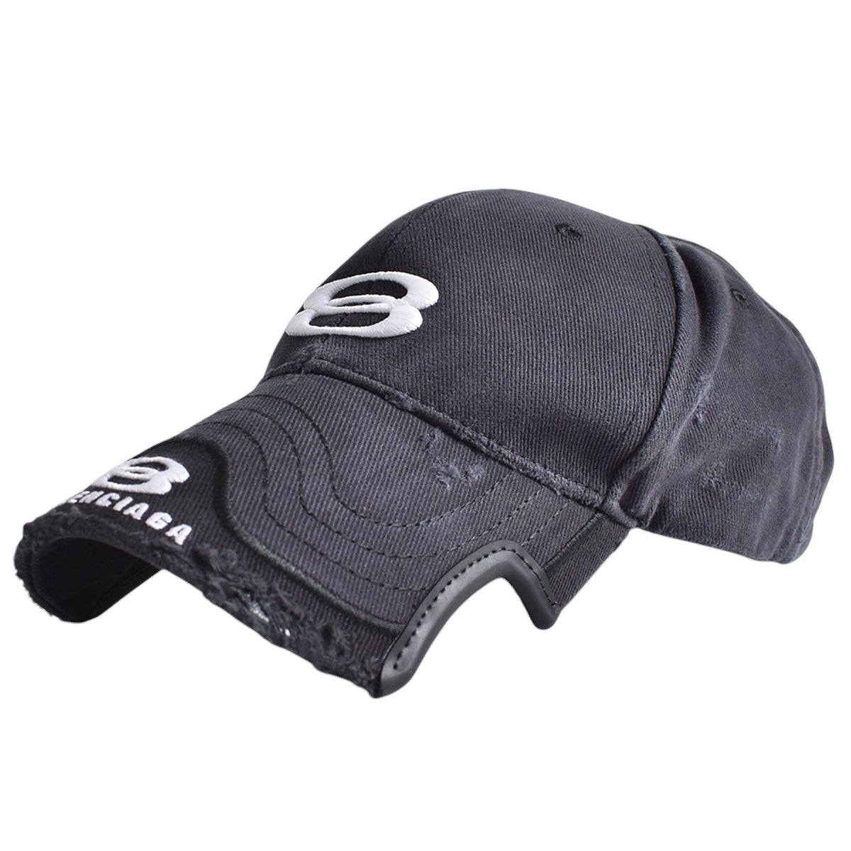 BALENCIAGA]Double Unity Cap/BLACK/WHITE(808790-410B2) – R&Co.