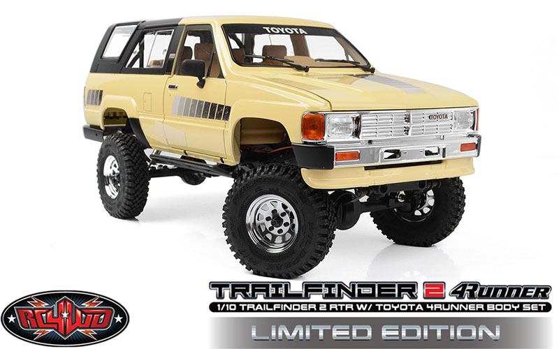 新製品】RC4WD トレイルファインダー2 にトヨタ 4ランナーの 新カラー