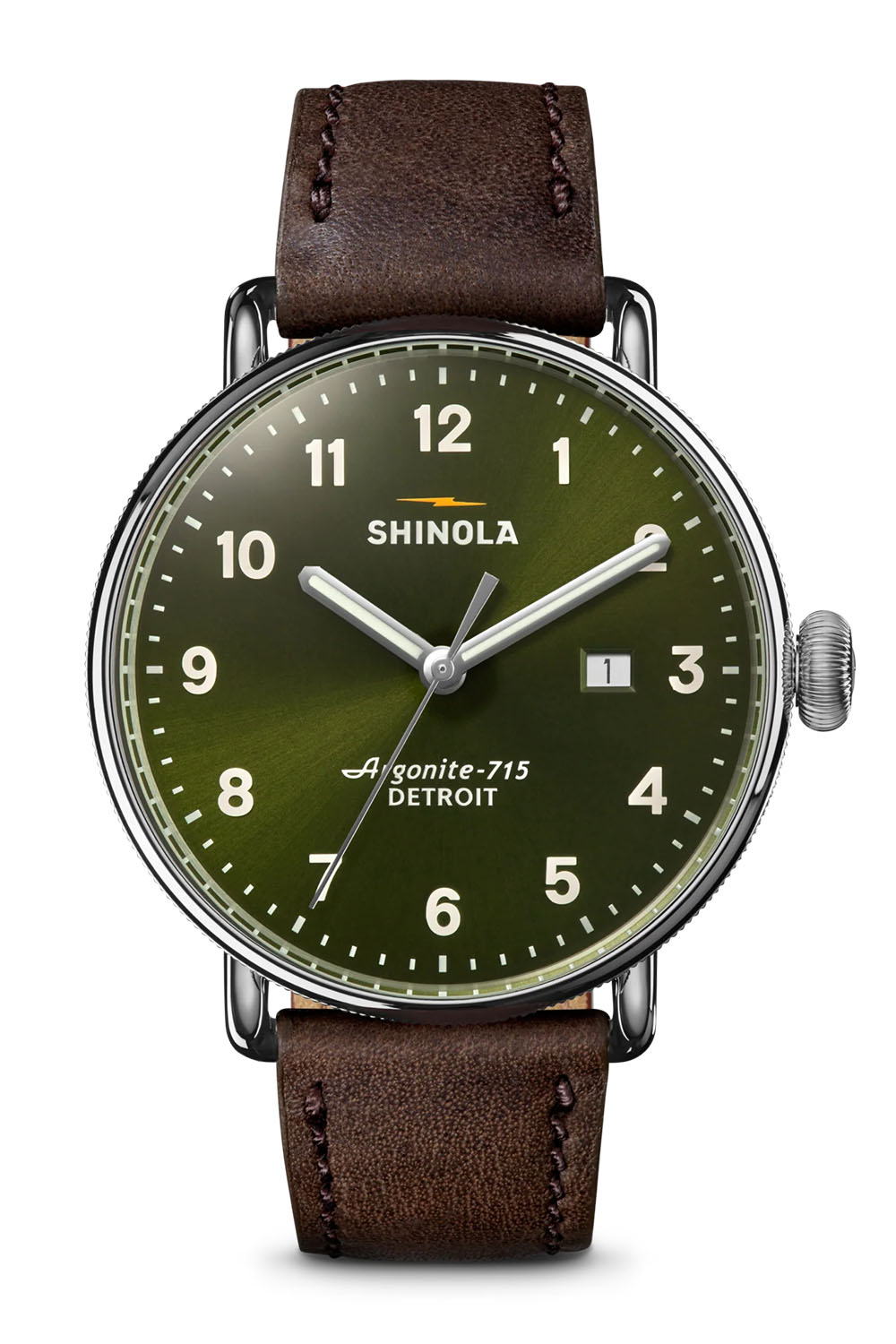 CANFIELD 43mm - DARK OLIVE — REVOLVR Menswear