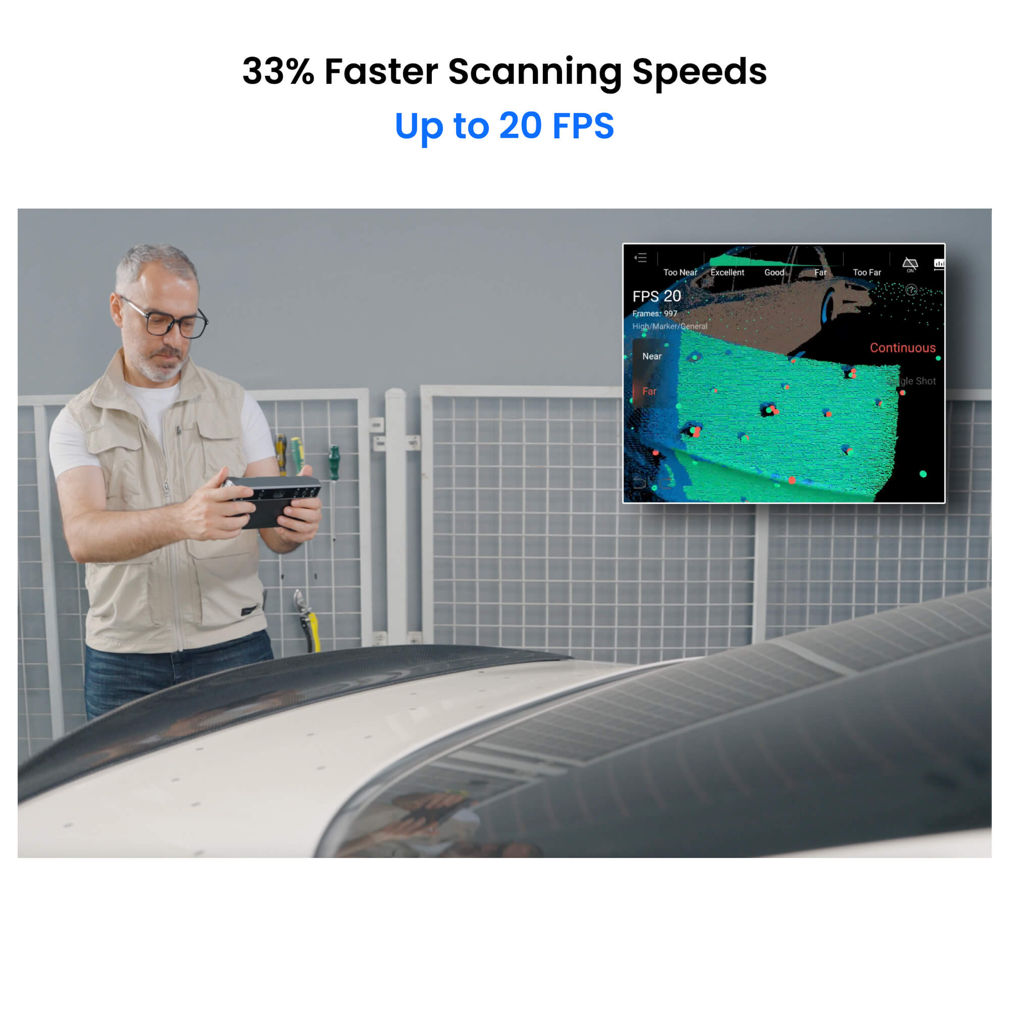 All-in-one 3D Scanner for Professional Applications - Revopoint MIRACO