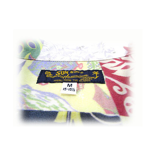 SS26384 サンサーフ SUN SURF LONG SLEEVE TWILL PATCHWORK SHIRT 209O