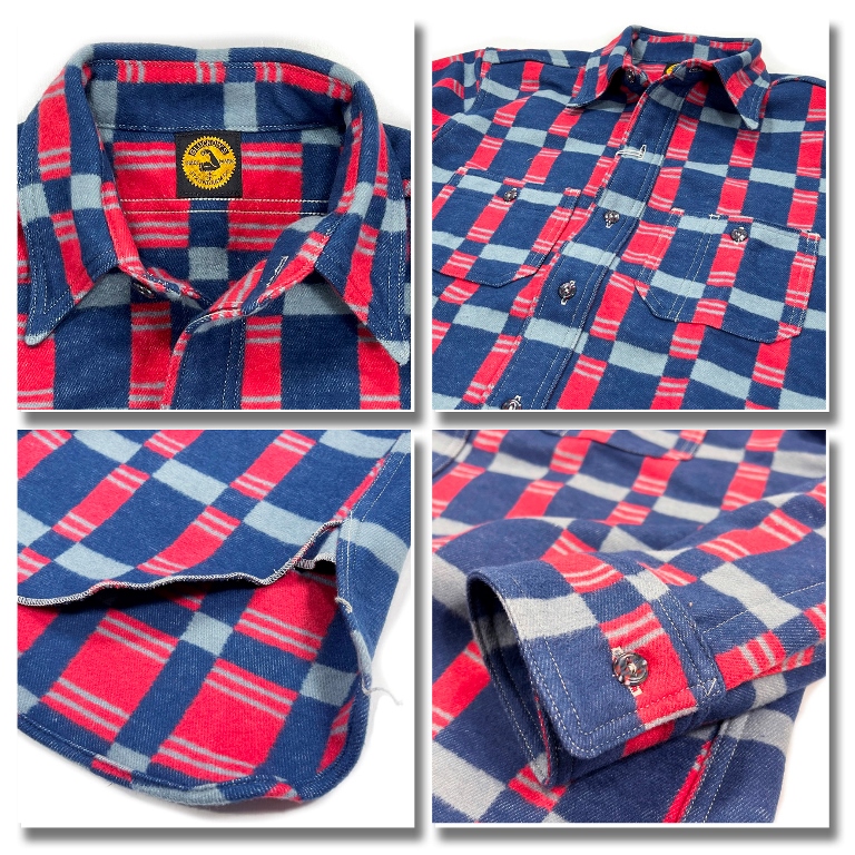 JOHN GLUCKOW ネルシャツ No.WHS-JG22 