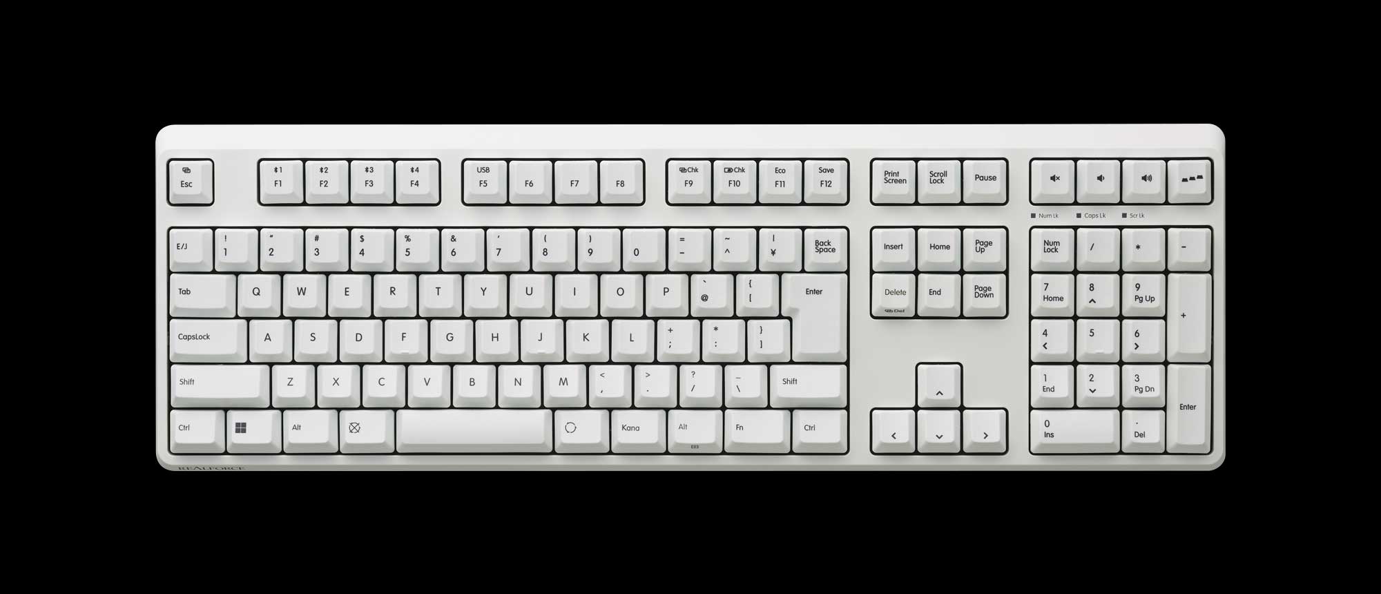 製品 : REALFORCE / R4HA22 | REALFORCE | 日本製プレミアムキーボード