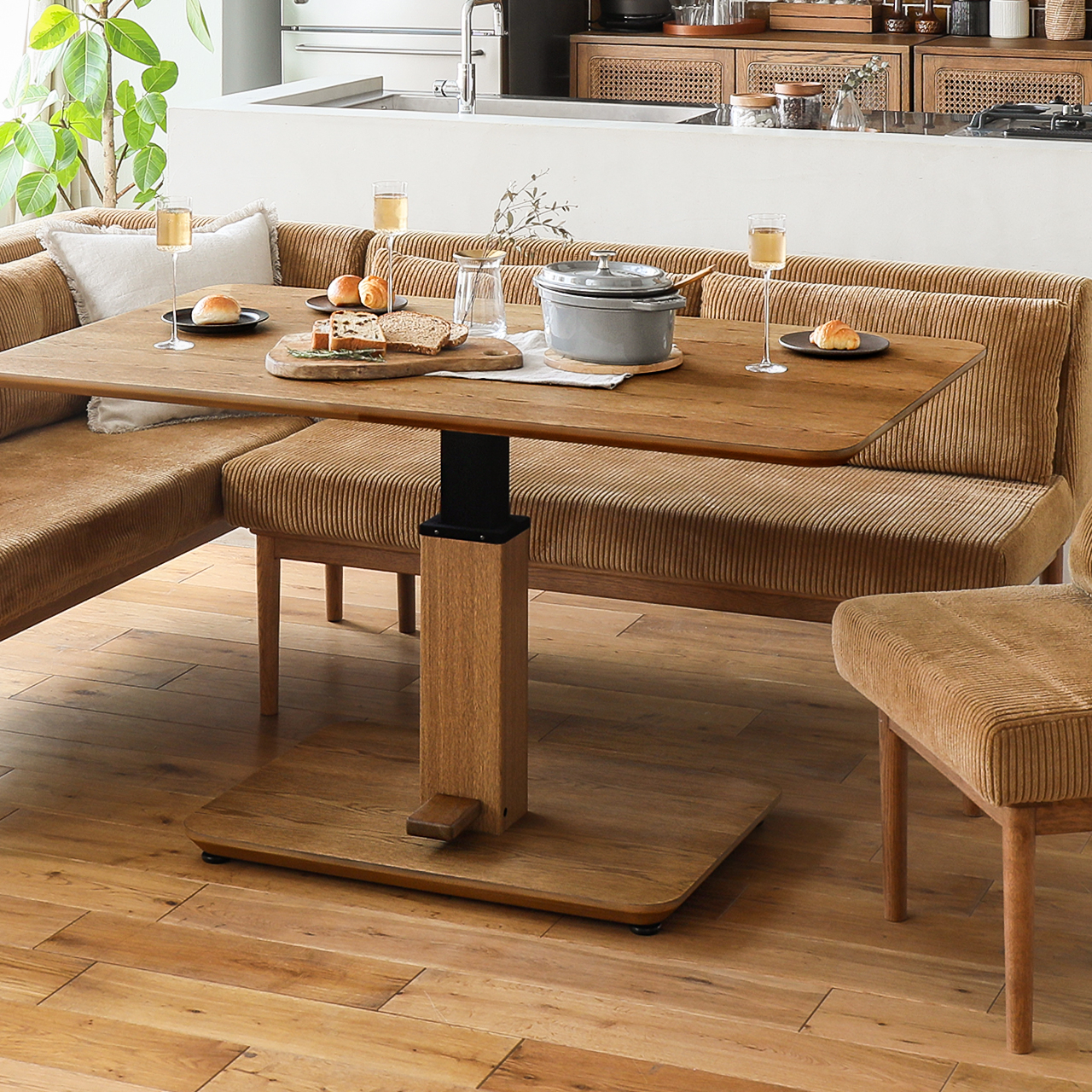 昇降式ダイニングこたつ Force2 幅130cmタイプ ｜家具・インテリア通販