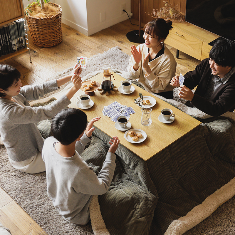 こたつテーブル FAM／NA 長方形 幅120cmタイプ ｜家具・インテリア通販