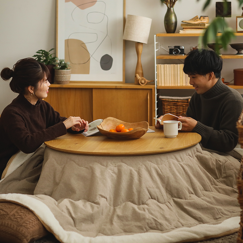 薄掛けこたつ布団 LIM 円形タイプ ｜家具・インテリア通販 Re:CENO(リセノ)