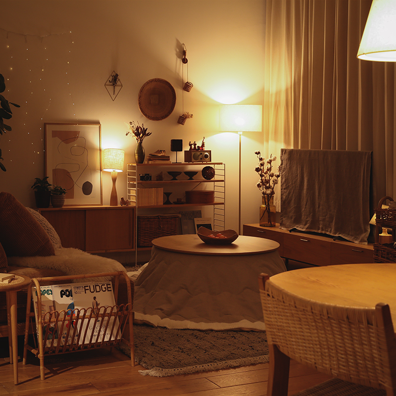 薄掛けこたつ布団 LIM 円形タイプ ｜家具・インテリア通販 Re:CENO(リセノ)