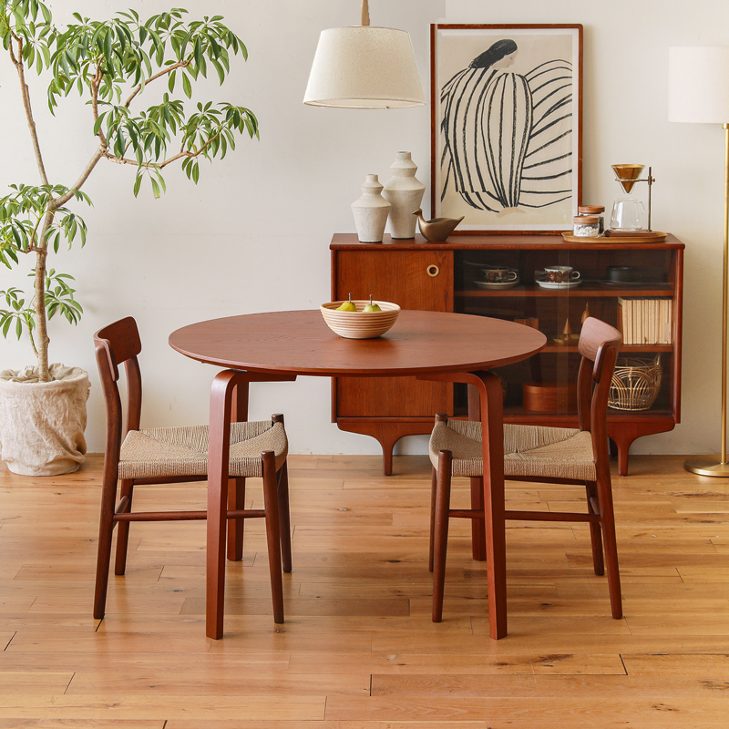 ダイニングこたつテーブル KAURA 円形 直径100cmタイプ ｜家具