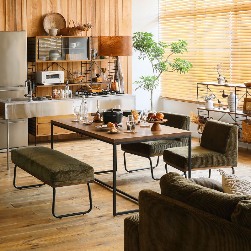 ダイニングベンチ WIRY ｜家具・インテリア通販 Re:CENO(リセノ)