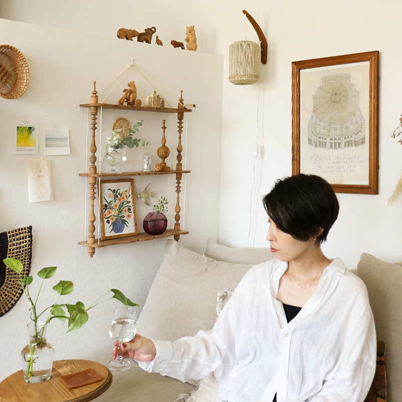 わたしの愛用品-アートでお部屋がぐっと華やかに小さなスペースでも