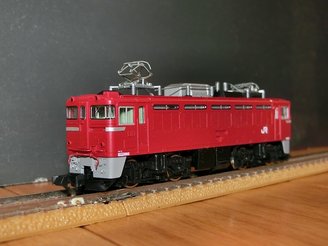 TOMIX ED79-0形 シングルアームパンタグラフ化 | でたとこ暮らしの