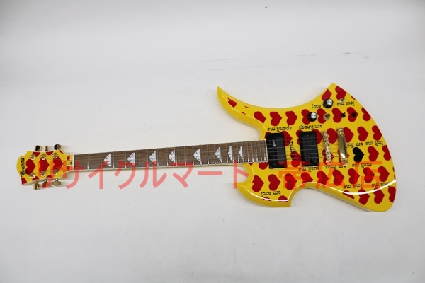 X JAPAN hideモデル エレキギター MG-145S イエローハート – 無料査定