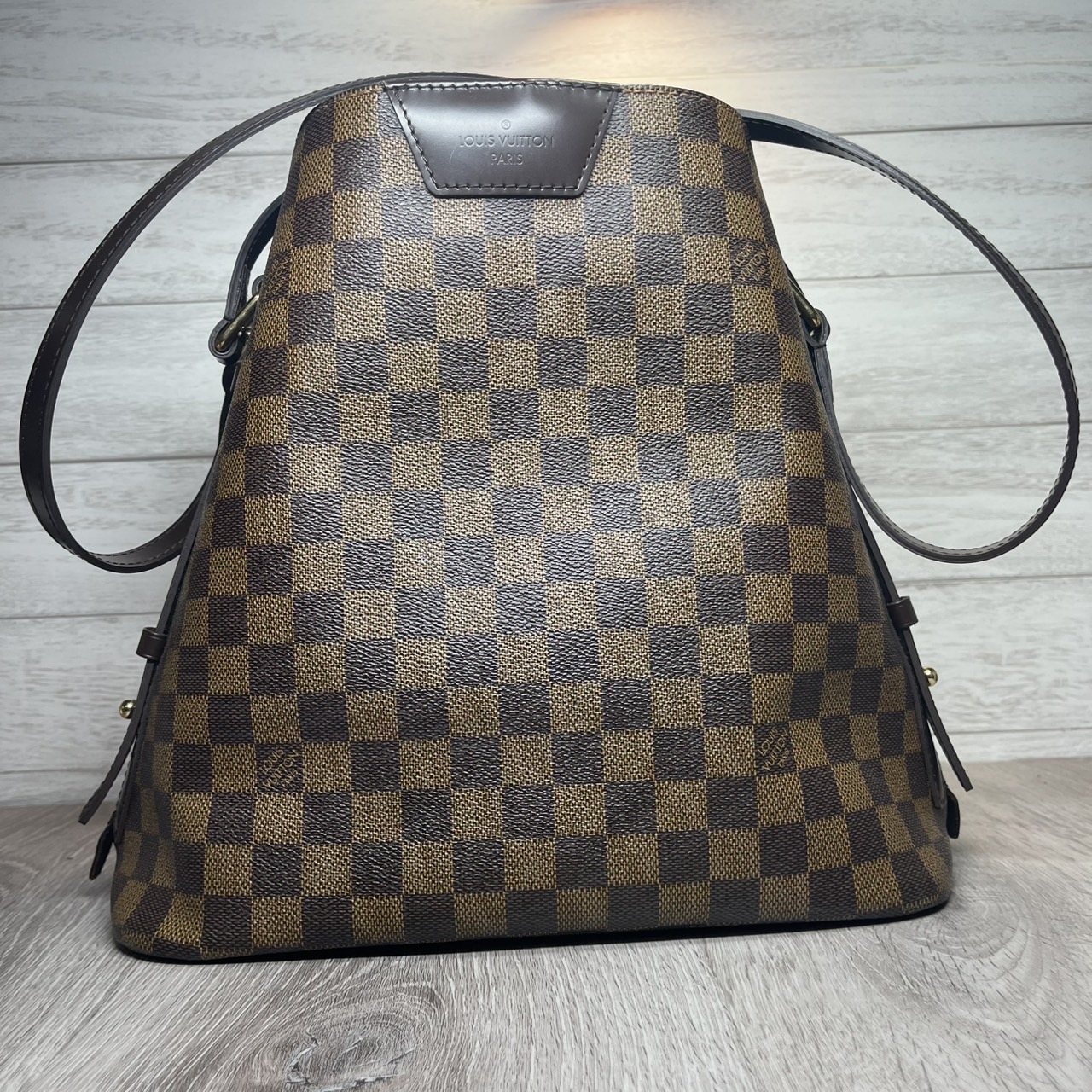 Louis Vuitton】ルイヴィトン ダミエ カバ・リヴィントン N41108