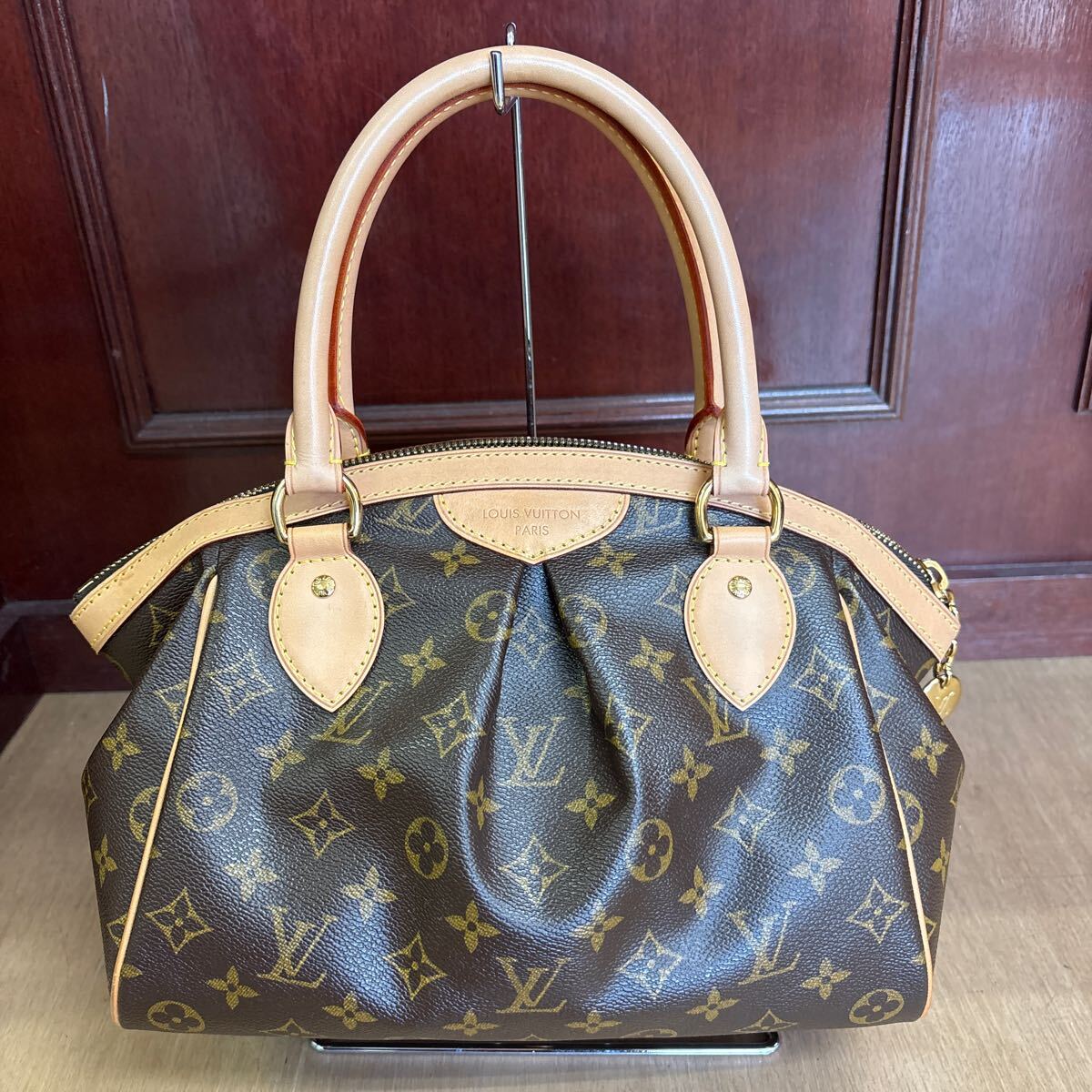 LOUIS VUITTON ルイヴィトン モノグラム ティボリPM ハンドバッグ