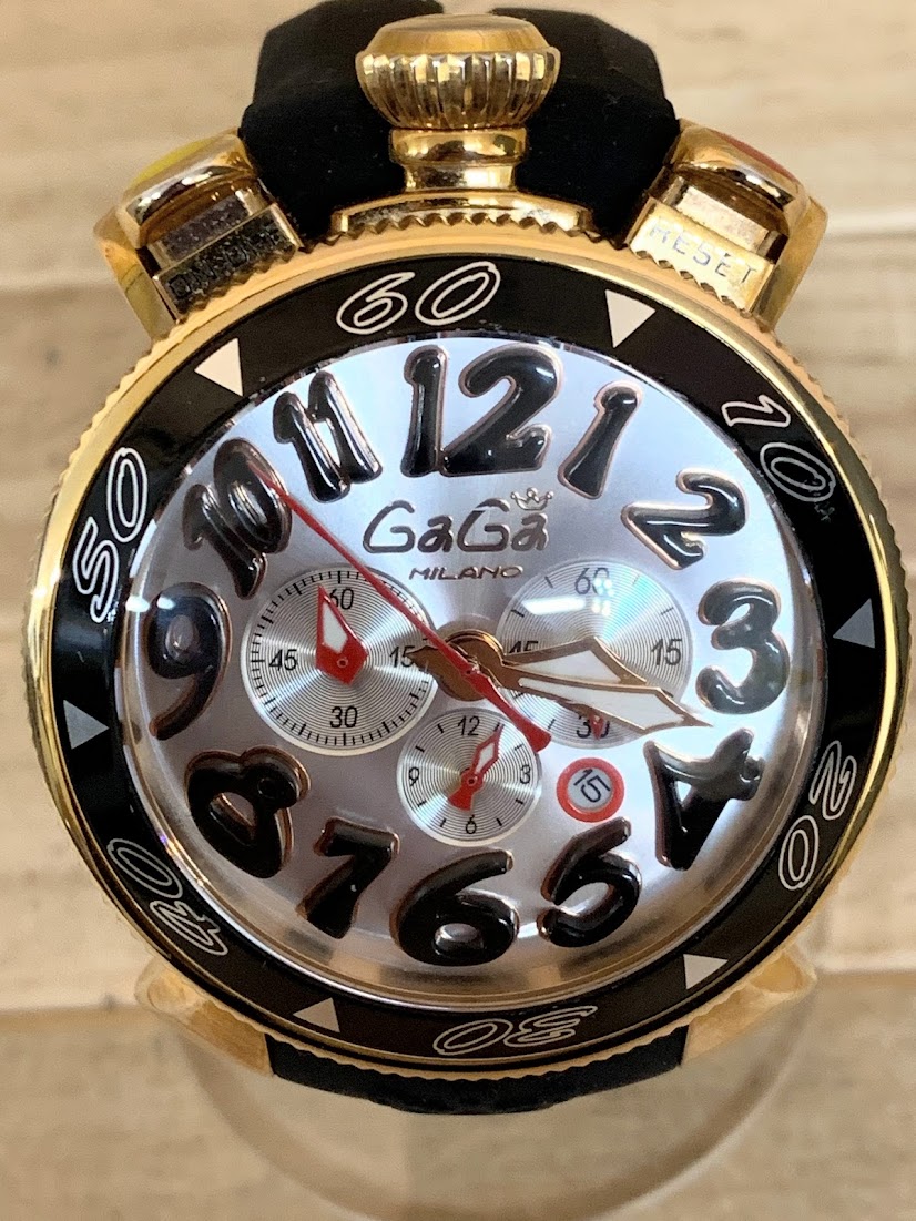 高く売る方法】ガガミラノ マヌアーレ48 クロノグラフ 6056.6の買取