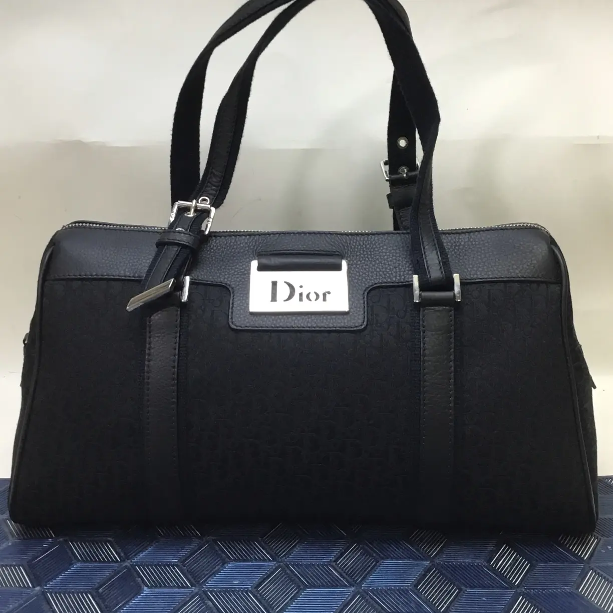 Christian Dior クリスチャンディオール トロッター キャンバス レザー