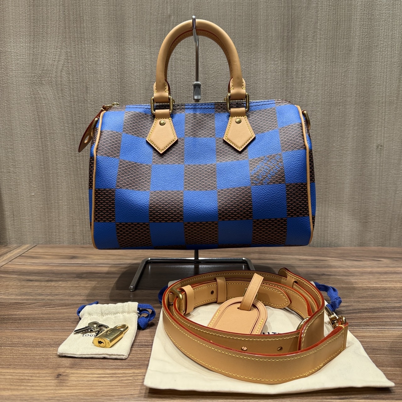 ルイヴィトン ダミエポップ スピーディバンドリエール25お買取金額のご