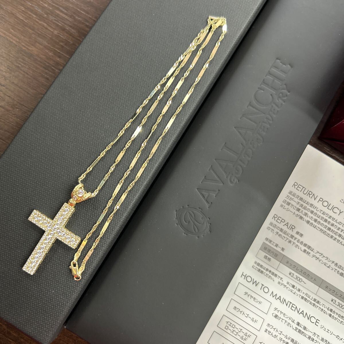 10K アヴァランチ AVALANCHE ネックレスを買取させていただきました