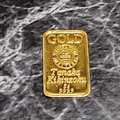 田中貴金属 インゴット 5g FINE GOLDをお買い取りいたしました