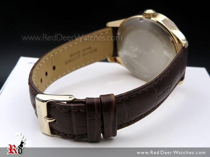 BUY Citizen Machanical Automatic Brown Leather Strap Watch NH8363