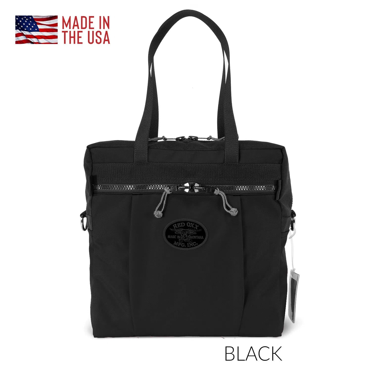 Maximum Utility Medium Ballistic Nylon Travel Tote With Zipper